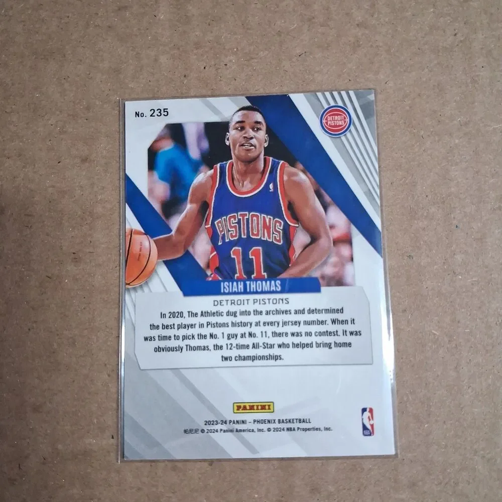 2023-24 Panini Phoenix - Isiah Thomas #235 Blue Ice
